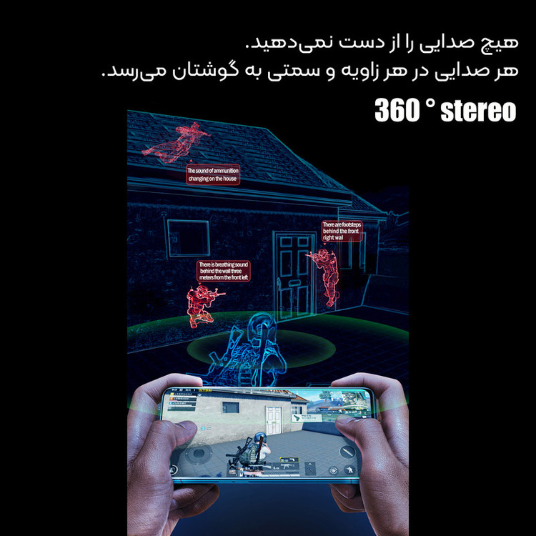 هدفون بلوتوثی مخصوص بازی مدل K77