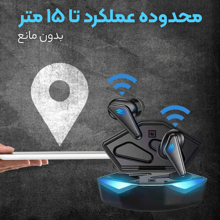 هدفون بلوتوثی مخصوص بازی مدل K77